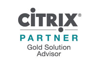 A linked image of the Citrix Partner logo leading to the Citrix website