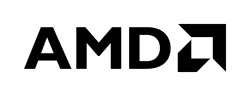 A linked image of the AMD logo leading to the AMD website