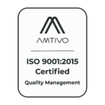 Logo for AMTIVO Quality Management certification